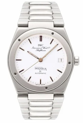 IWC Ingenieur SL Automatic Stainless Steel / White / Bracelet IW3505-01 (IW350501)